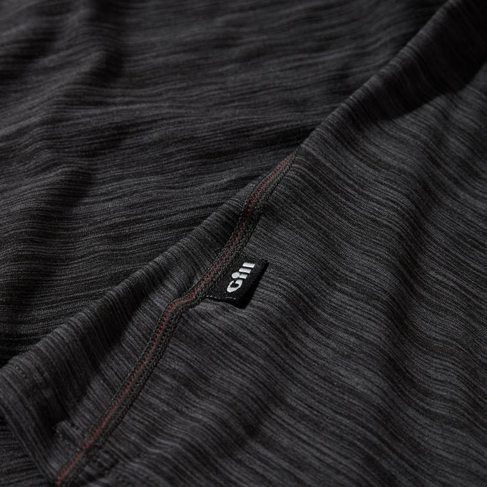 cuello redondo para hombre - manga larga Gill Marine 048T317 ceniza