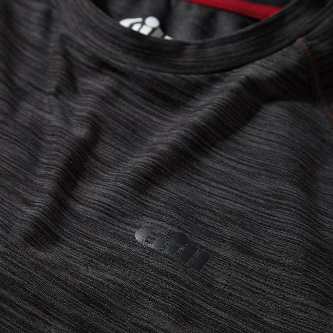 cuello redondo para hombre - manga larga Gill Marine 048T317 ceniza